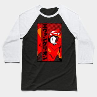 Evangelion eva 02 Baseball T-Shirt